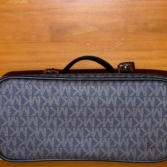 Jet Set Travel Extra-Small Logo Top-Zip Tote Bag - Brown & Black, One Size - Picture 4 of 6